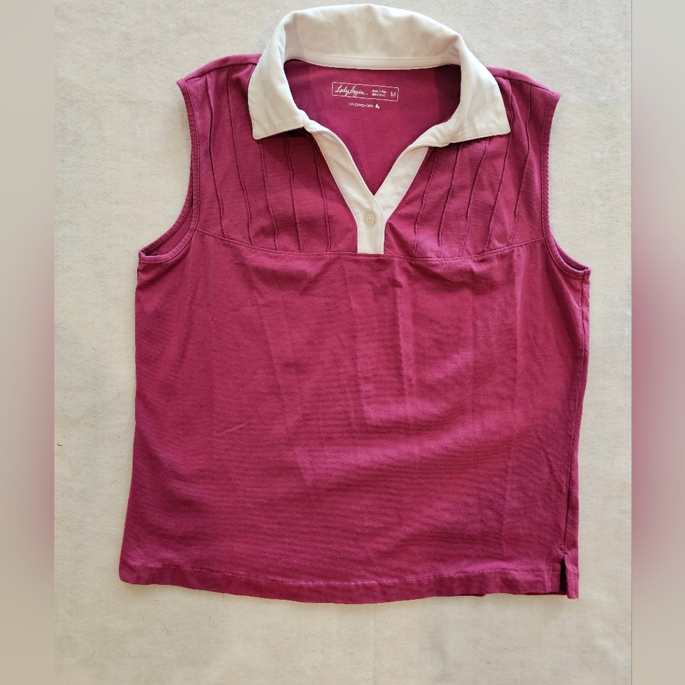 Lady Hogan Women's Purple Sleeveless Tank Top Size Medium